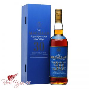 Rượu Macallan 30 Năm Sherry Oak Blue Label