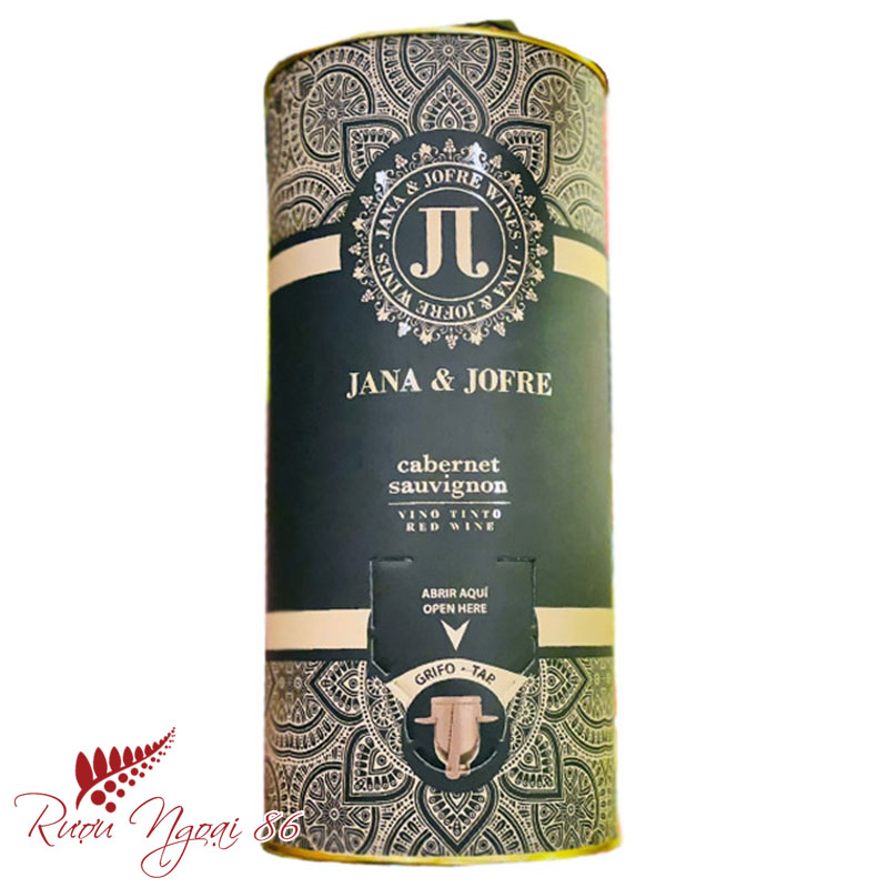 Rượu Vang Bịch Tây Ban Nha Jana & Jofre